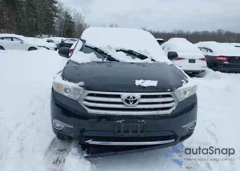 2012 Toyota Highlander Se V6 из США, поврежденный, VIN 5TDBK3EH9CS102336